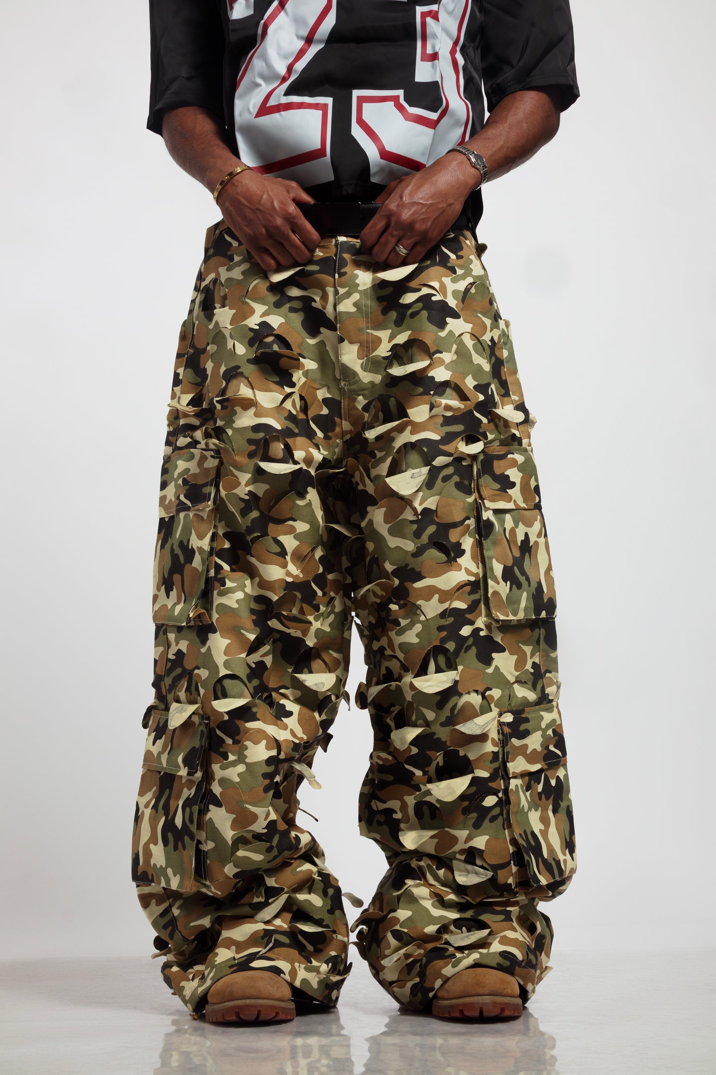 LASER CARGO PANTS
