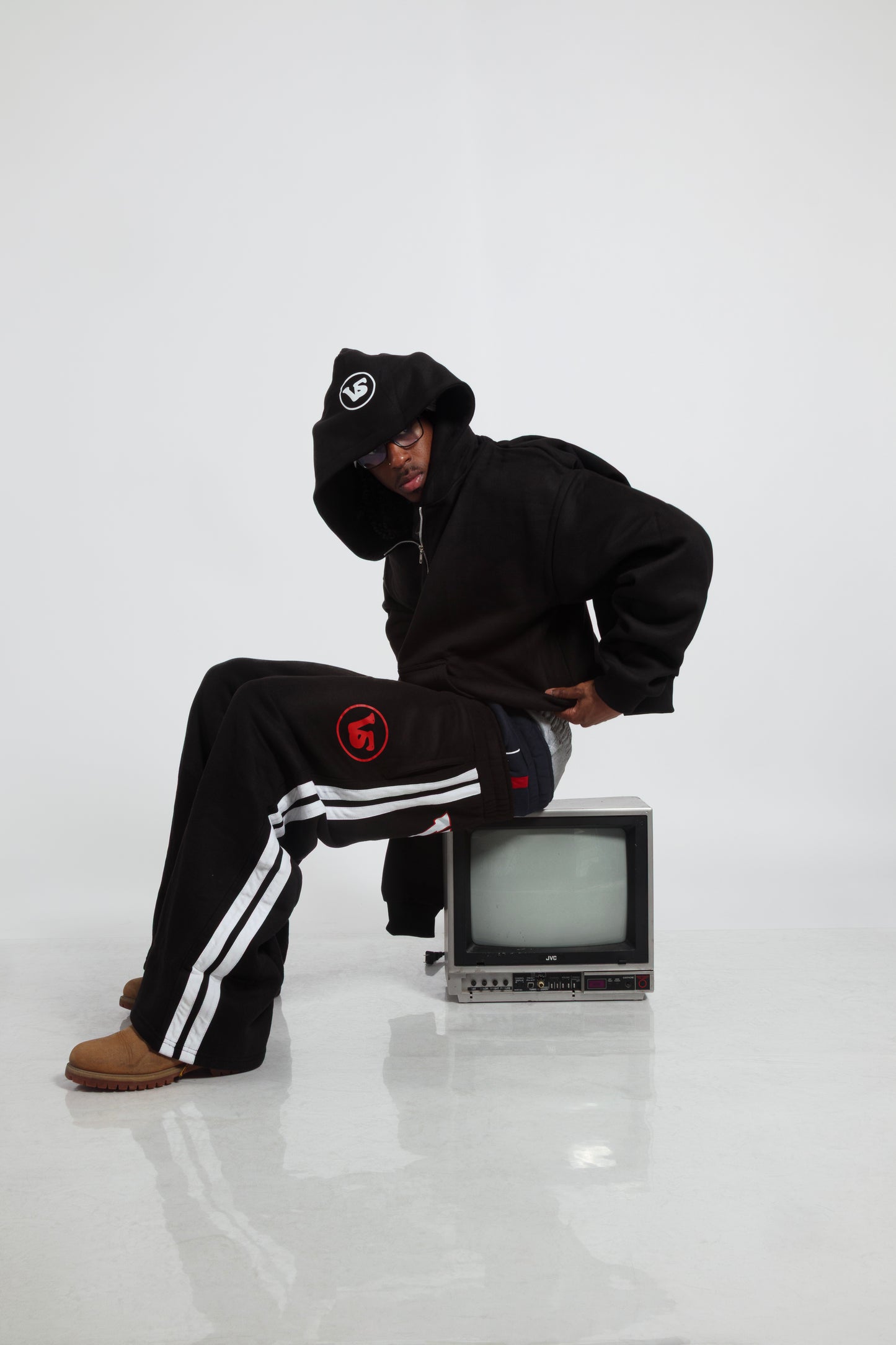 4 sleeve hoodie